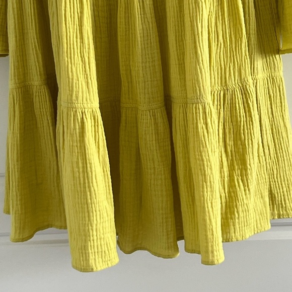 Devotion Twins Ella Mini Dress 100% Cotton Gauze Beachy XS New Anthropologie - Picture 3 of 14